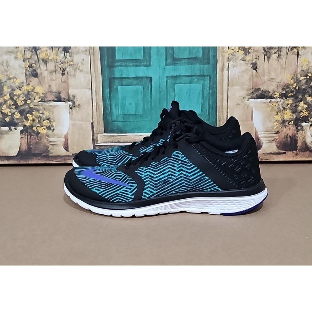 Nike FS Lite Run 3 Premium 844670-001 Athletic Running Shoes Women Size 8.5